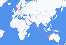 Flights from Geraldton, Australia to Billund, Denmark