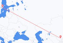 Flyreiser fra Tsjimkent, Kasakhstan til Stockholm, Sverige
