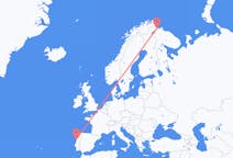 Flyg från Porto till Kirkenes