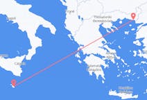 Flyreiser fra Malta, til Alexandroupolis
