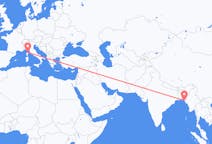 Flights from Cox's Bazar, Bangladesh to Bastia, France
