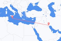 Flyrejser fra Basra, Irak til Malta, Malta