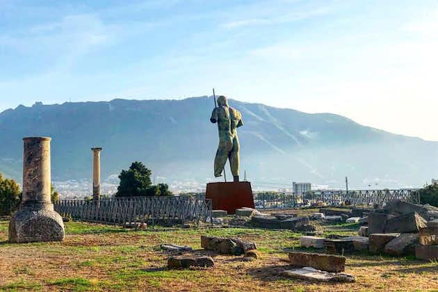 Pompeii og Vesuv med lunsj og vinsmaking fra Amalfikysten