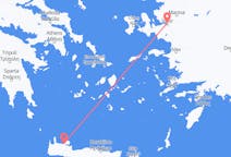 Flights from İzmir, Turkey to Chania, Greece