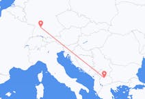Flyg från Stuttgart till Skopje
