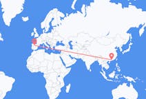 Flights from Guangzhou to Valladolid
