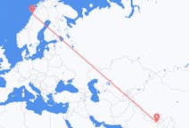 Flights from Bhadrapur, Mechi, Nepal to Bodø, Norway