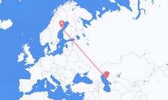 出发地 哈萨克斯坦出发地 阿克套目的地 瑞典于默奥的航班