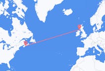 Fly fra Halifax til Islay