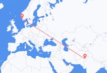 Flyreiser fra Multan, Pakistan til Stavanger, Norge