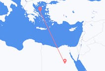 Fly fra Asyut til Skíros
