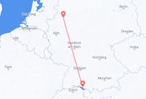 Flyreiser fra Friedrichshafen, Tyskland til Münster, Tyskland