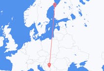 Рейсы из Тузла, Босния и Герцеговина в Вааса, Финляндия