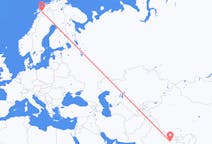 Flyreiser fra Patna, India til Narvik, Norge
