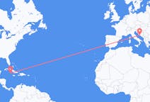 开曼群岛出发地 開曼布拉克飞往开曼群岛目的地 斯普利特的航班