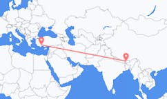 Flyg från Paro (distriktshuvudort) till Antalya