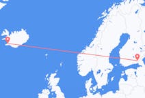 Flights from Reykjavik, Iceland to Lappeenranta, Finland