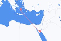 Voos de Sharm el-Sheikh para Santorini
