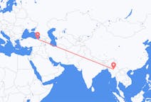 Flyg från Mandalay, Myanmar (Burma) till Trabzon, Turkiet