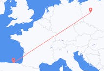Flyrejser fra Poznan, Polen til Santander, Spanien