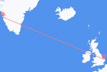 出发地 格陵兰出发地 努克前往英格兰的諾里奇的航班