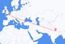 Flights from Nepalgunj to Paris
