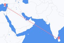 Flights from Sigiriya, Sri Lanka to Larnaca, Cyprus
