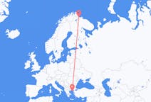 Loty z miasta Kirkenes do miasta Lemnos