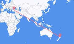 Flyg från Whakatane, Nya Zeeland till Ankara, Turkiet