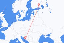 Flights from Split in Croatia to Lappeenranta in Finland