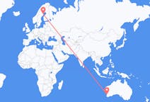 Flyrejser fra Perth, Australien til Skellefteå, Sverige