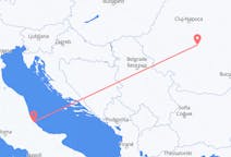 Flug frá Pescara, Ítalíu til Sibiu, Rúmeníu