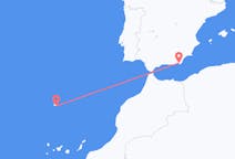 Vluchten van Funchal, Portugal naar Almeria, Spanje