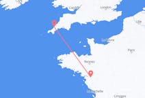 Flyreiser fra Newquay, England til Nantes, Frankrike