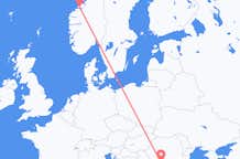 Vluchten van Molde, Noorwegen naar Craiova, Roemenië