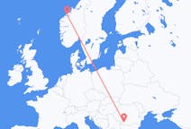 Flyg från Molde, Norge till Craiova, Rumänien
