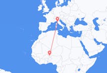 Flights from Niamey to Pisa