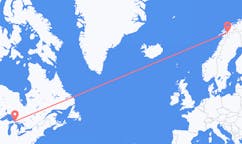Flights from Sault Ste. Marie, Canada to Narvik, Norway