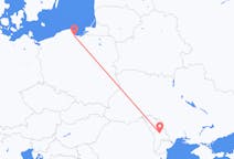 Vluchten uit Gdańsk naar Chisinau