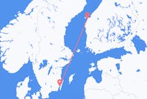 Vols depuis la ville de Vaasa vers la ville de Kalmar