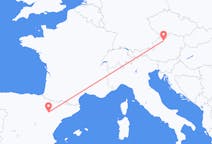 Flights from Zaragoza to Linz