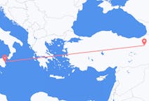 Flights from Erzurum, Turkey to Catania, Italy