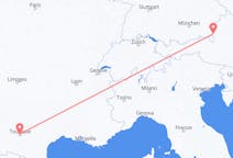 Flüge von Salzburg, Österreich nach Toulouse, Frankreich