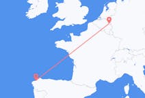 Flyreiser fra La Coruña, Spania til Maastricht, Nederland