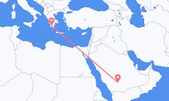 Flights from Wadi ad-Dawasir, Saudi Arabia to Kalamata, Greece