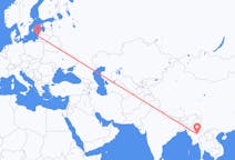 Flights from Heho, Myanmar (Burma) to Palanga, Lithuania