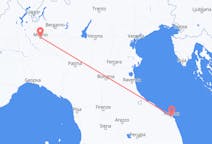 Flights from Milan, Italy to Ancona, Italy