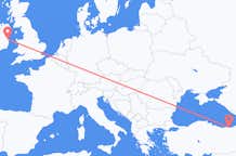 Flyrejser fra Trabzon til Dublin