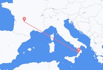 Flights from Brive-la-Gaillarde, France to Lamezia Terme, Italy