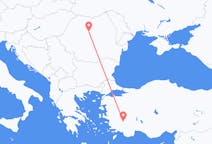 Loty z miasta Târgu Mureș do miasta Denizli